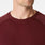 Nahtloses langärmliges OP-Unterziehshirt Makato Burgundy