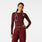Salta Seamless Long-Sleeved Underscrub - Burgundy