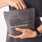 FIGS Canvas Pouch Dark Grey