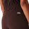 Pantalón de uniforme médico de pierna ultraancha y tiro alto Allison Espresso