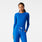 Maillot de corps Manches longues Salta Sans coutures - Bleu roi