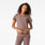 Casma Scrub Top™ Smokey Taupe