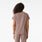 Casma Scrub Top™ Smokey Taupe