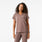 Catarina Scrub Top™ - Smokey Taupe
