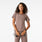 Haut d’uniforme médical coupe cintrée Eliza Smokey Taupe