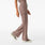 Pantalon d’uniforme médical Jambe large Isabel Taille haute Smokey Taupe