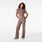 Rafaela Wide-Leg ScrubJumpsuit™ - Smokey Taupe