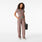 Pantalon d’uniforme médical Jambe large Roslyn Smokey Taupe