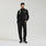 Blakely ¼ Zip Scrub Top Black