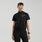 Camrose Mock-Neck Scrub Top - Black