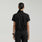 Camrose Mock-Neck Scrub Top Black
