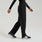 Jenner Barrel-Leg Scrub Pant Black