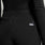 Mina High-Rise Wide-Leg Scrub Pant Black