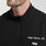 Thompson ¼ Zip Scrub Top Black