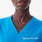 Casma Scrub Top™ Blue Horizon