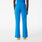 Hoch geschnittene OP-Hose Isabel mit weitem Bein Blue Horizon
