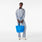 A Very Large Needle Mini Canvas Tote Blue Horizon