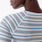 Salta Striped Long-Sleeve Underscrub Harbor Grey