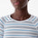 Salta Striped Long-Sleeve Underscrub Harbor Grey