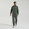Thompson ¼ Zip Scrub Top Moss