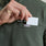 Thompson ¼ Zip Scrub Top Moss