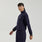 Blakely ¼ Zip Scrub Top Navy