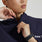 Blakely ¼ Zip Scrub Top Navy