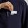 Blakely ¼ Zip Scrub Top Navy