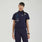 Camrose Mock-Neck Scrub Top - Navy
