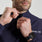 Thompson ¼ Zip Scrub Top Navy
