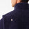 Hochflorige Fleece-Weste Navy