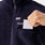 Hochflorige Fleece-Weste Navy