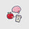 FIGS Patch 3-Pack - Pop Red