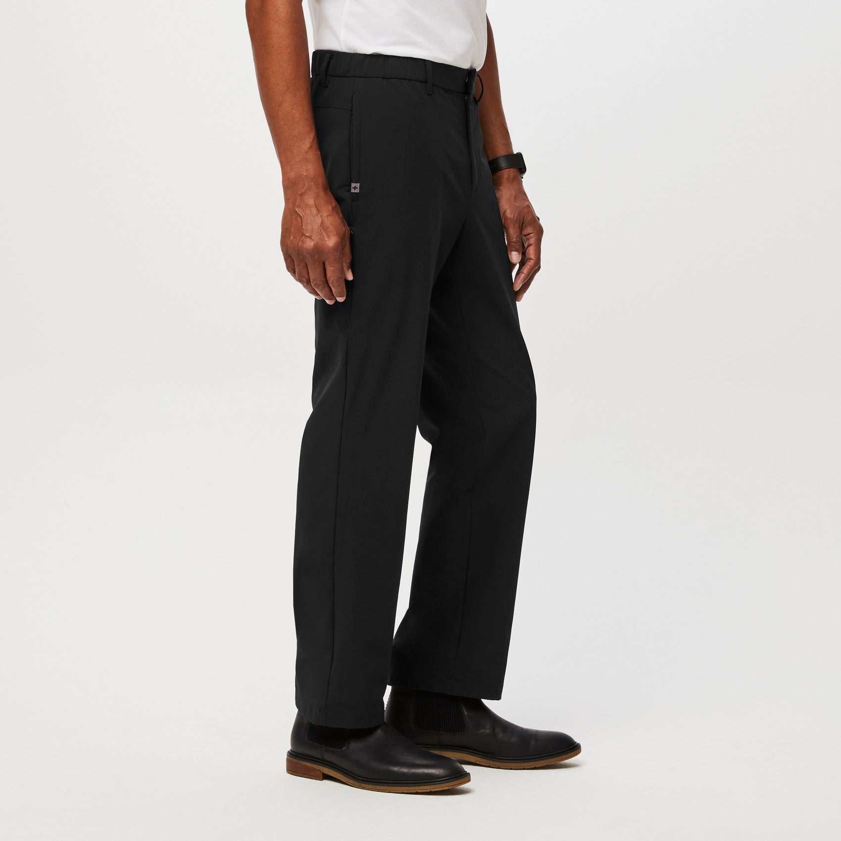 Pantalón de pierna recta FIGSPRO™ para hombre - Negro