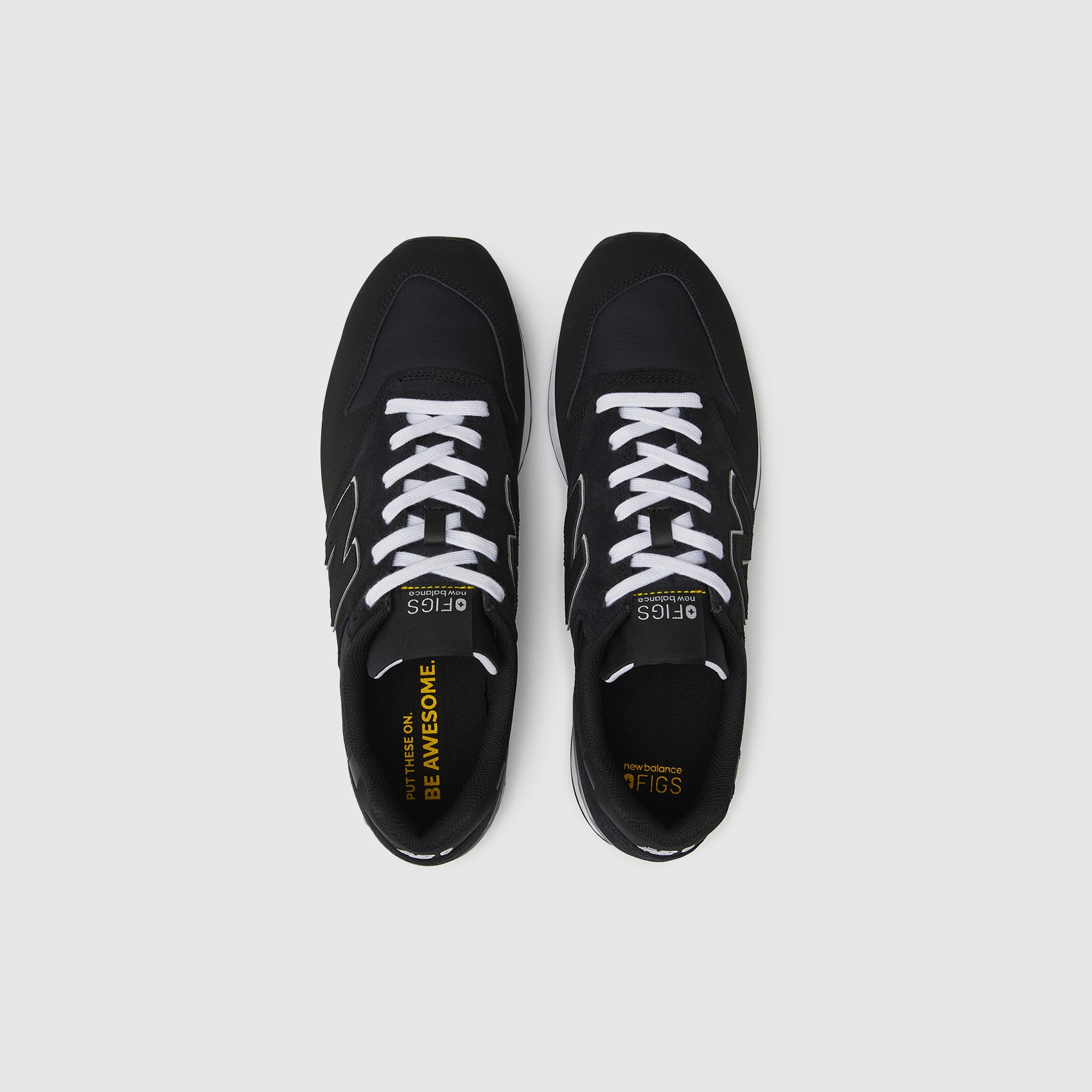 Black FIGS New Balance Men's