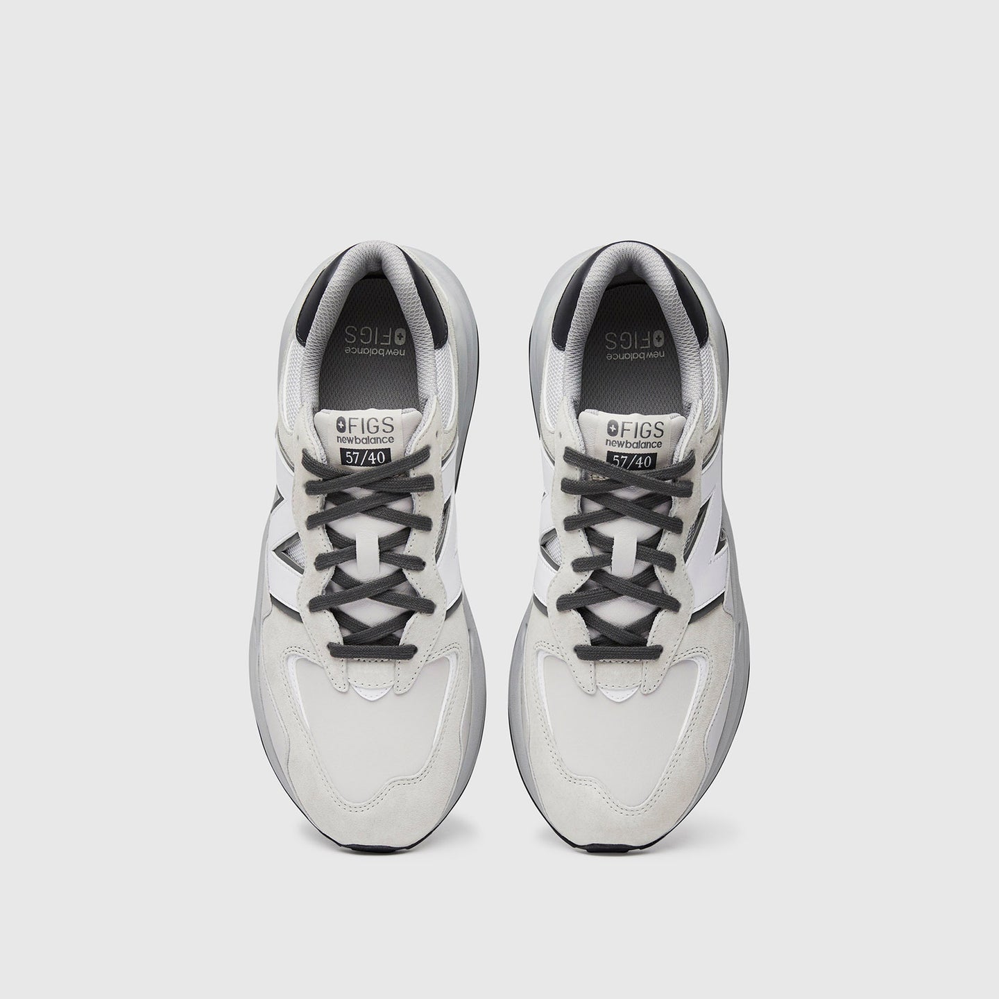 FIGS New Balance 5740 Unisex White