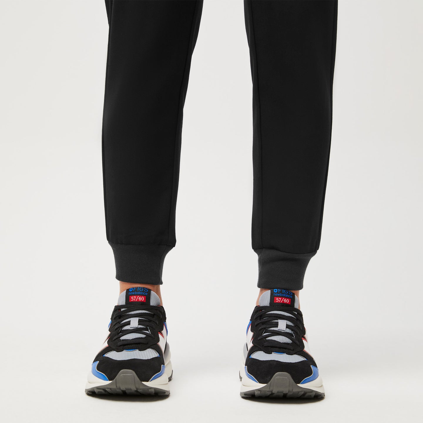 Unisex FIGS New Balance 5740 Black/Royal Blue