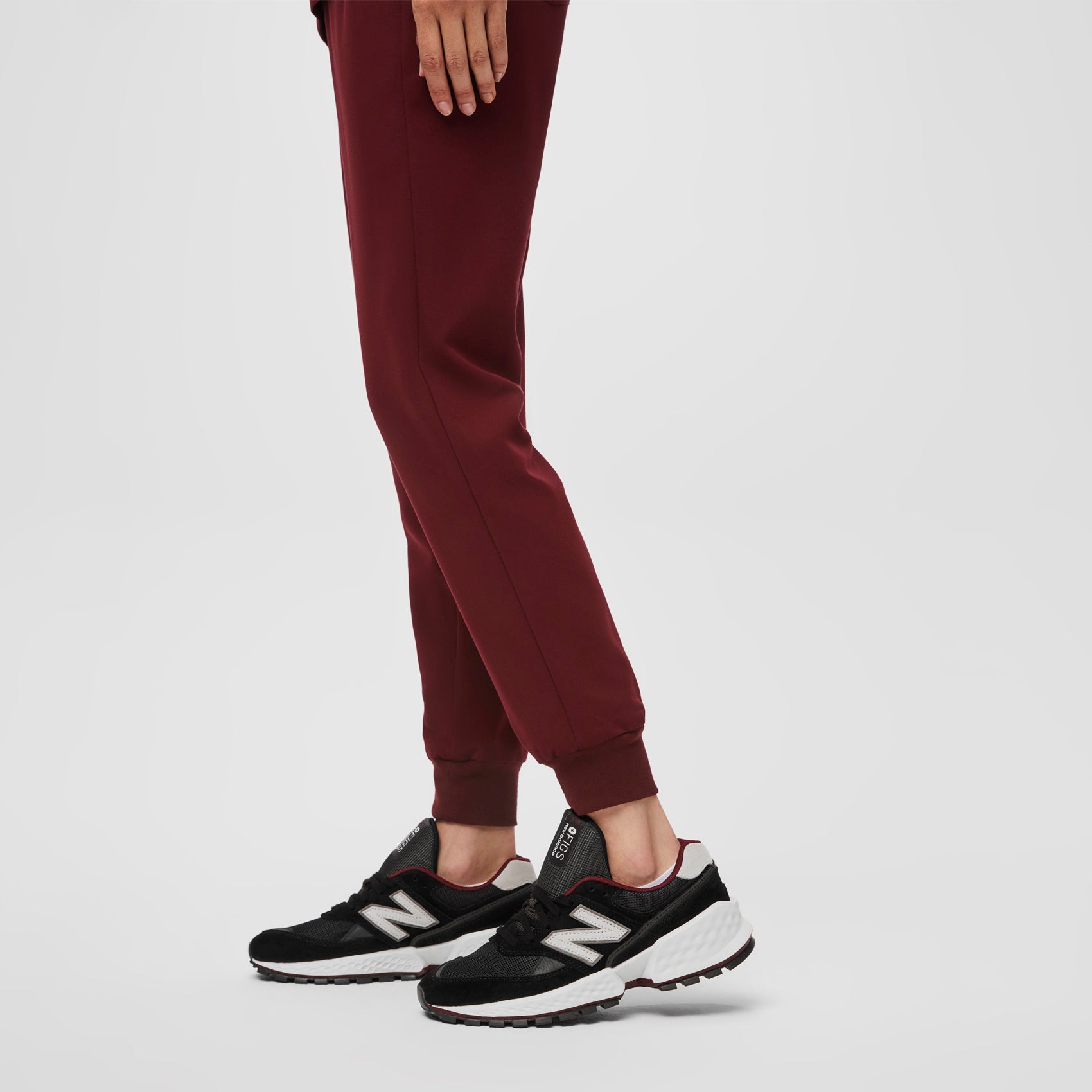 FIGS New Balance 574S Black