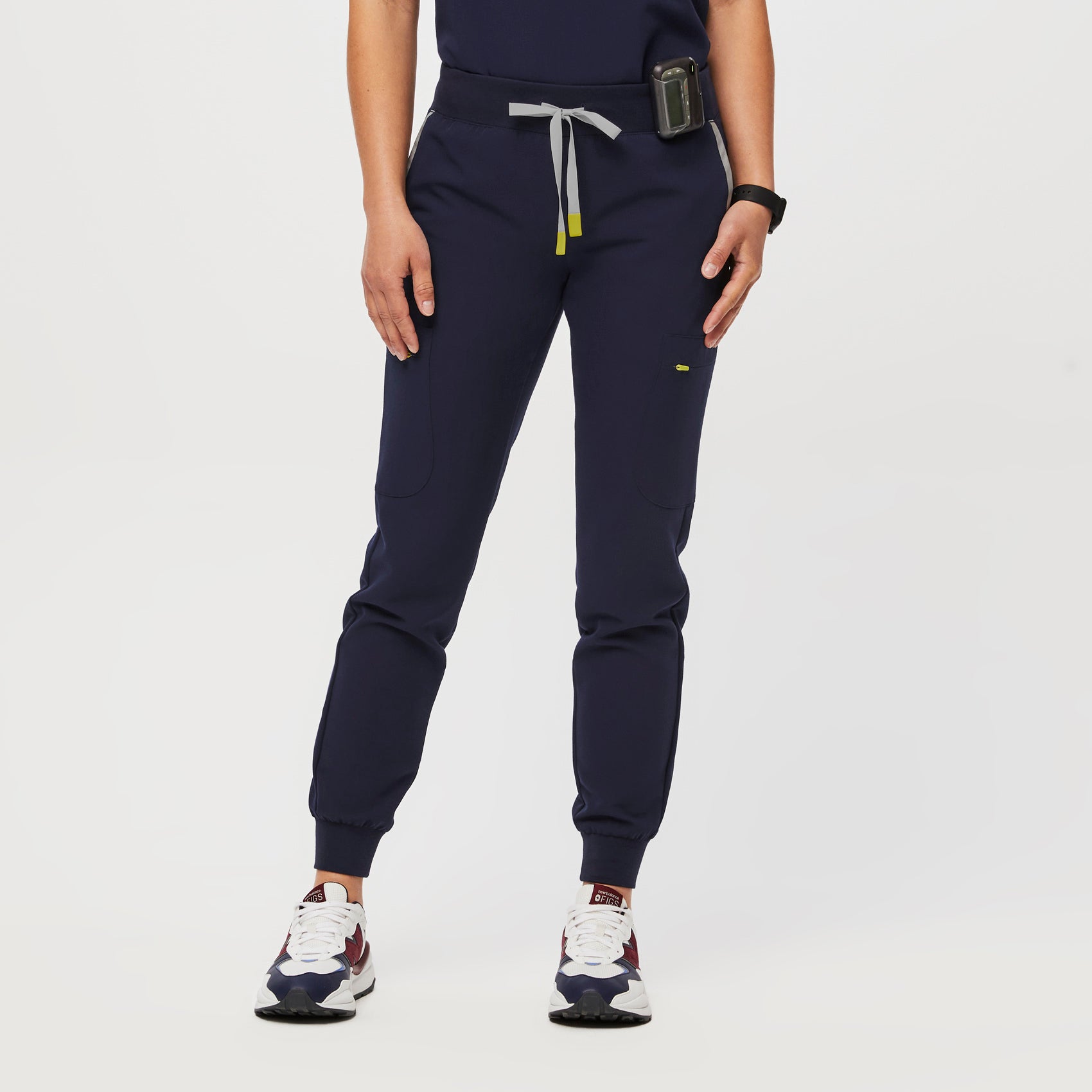 Figs store navy joggers