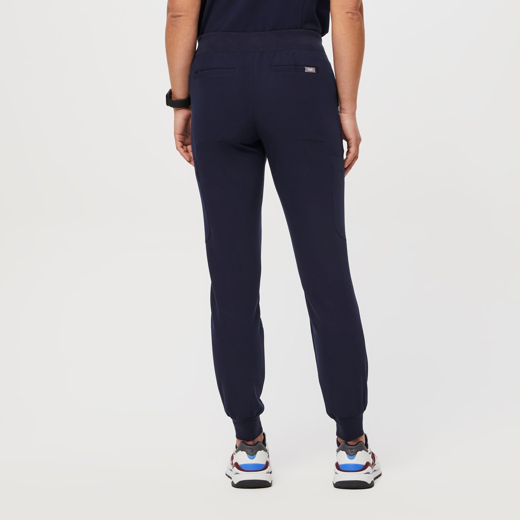Pantalón deportivo de uniforme médico Muoy para mujer - Azul marino · FIGS