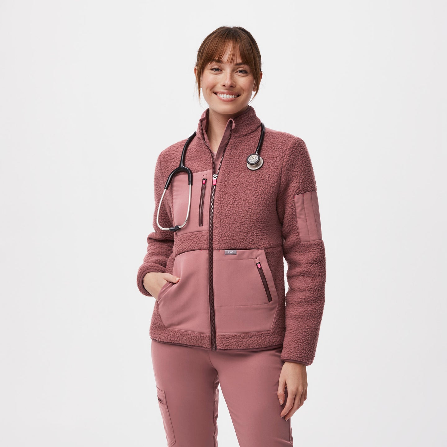 Women’s OnShift Sherpa Jacket™ · FIGS