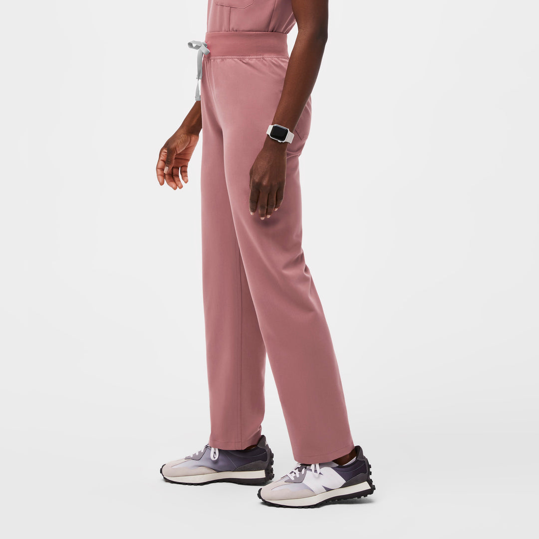 Women’s High Waisted Livingston Scrub Pants™ Mauve · FIGS