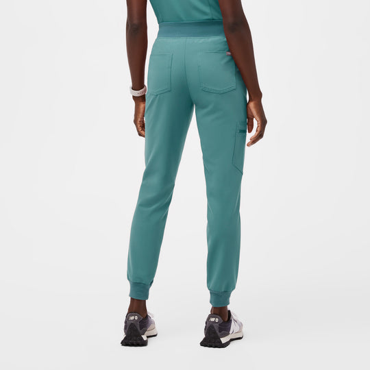 Women’s High Waisted Zamora Jogger Scrub Pants™ Hydrogreen · FIGS