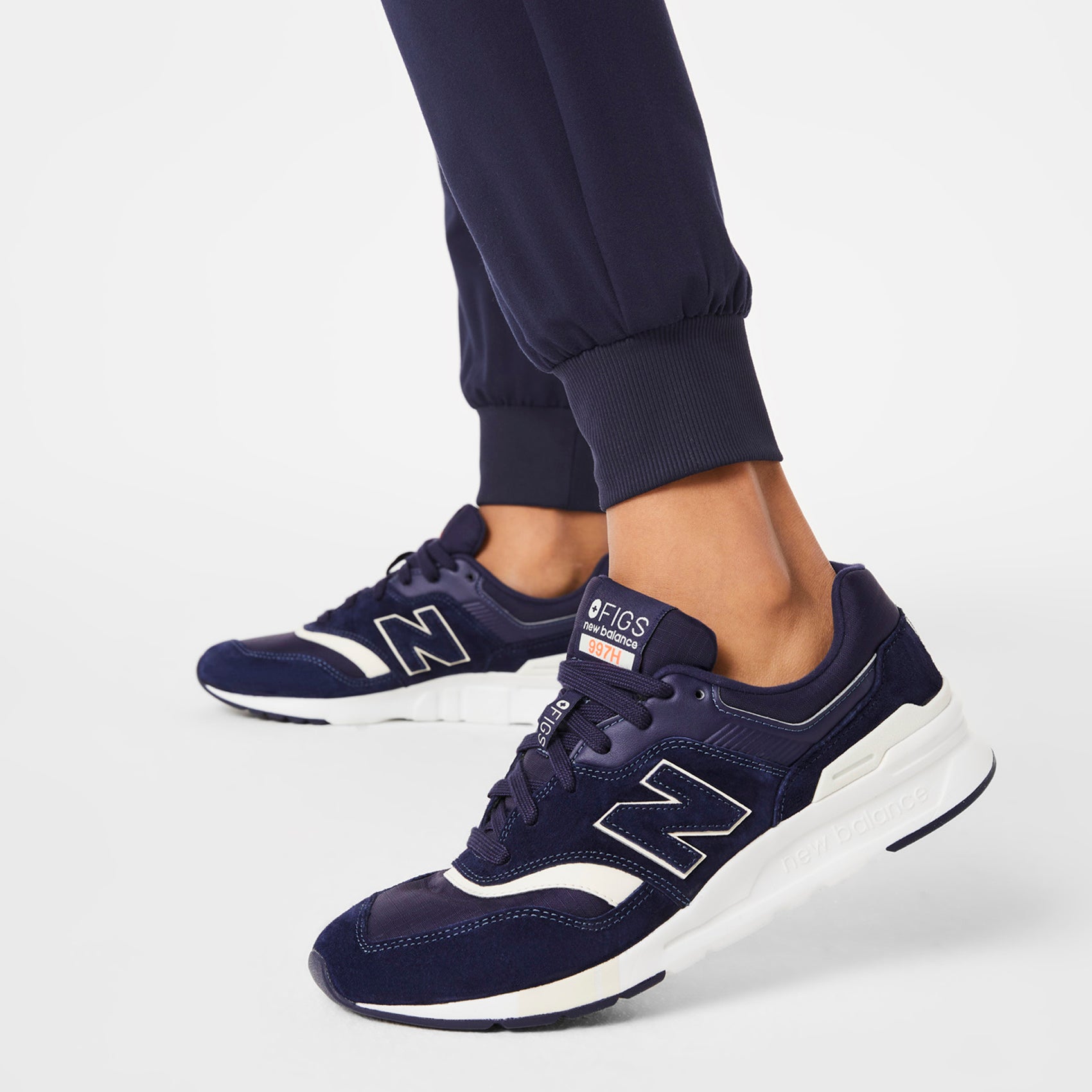 FIGS New Balance 997H Racing Navy