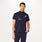 Men’s Cologne Mock Neck Scrub Top