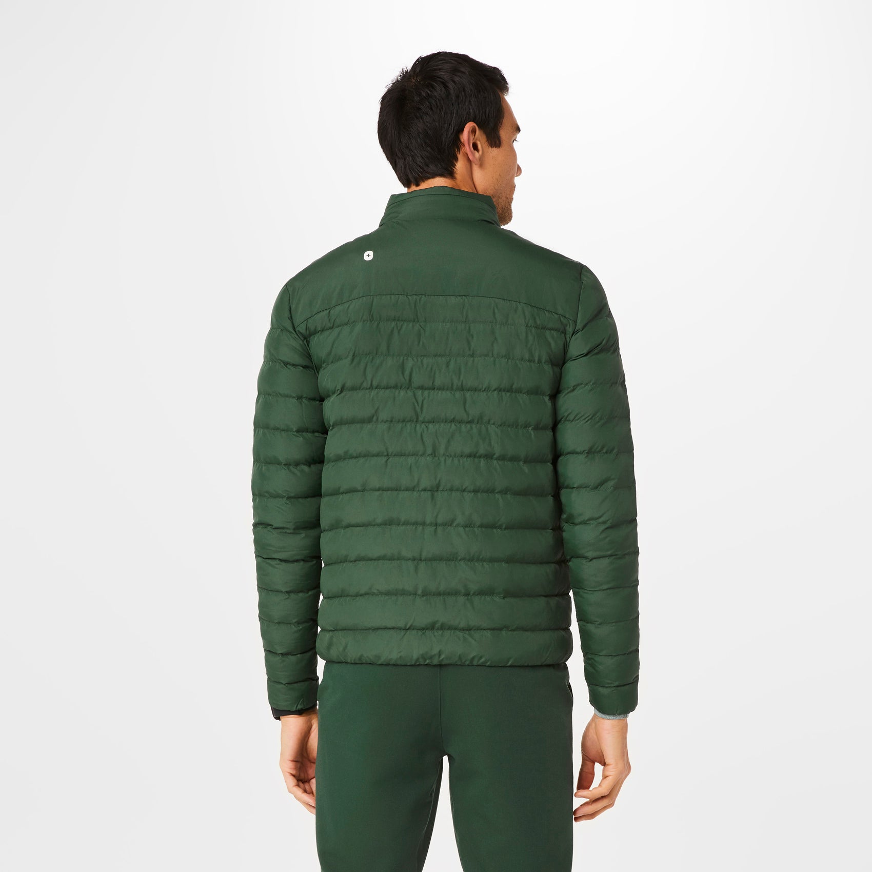 Racing green padded discount jacket