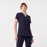 High Waisted Isabel Wide Leg Scrub Pants