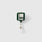 Square Badge Reel