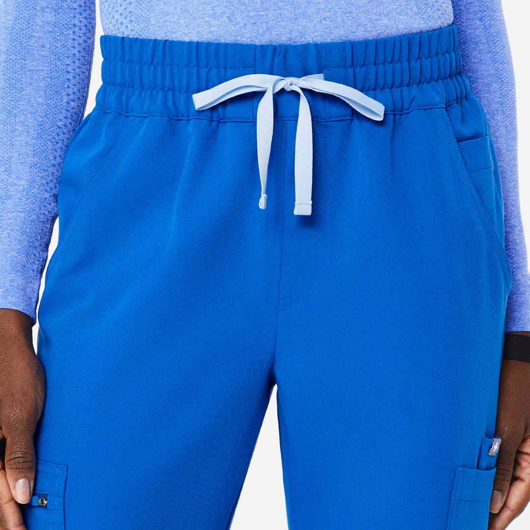 Dsquared² Blue Cotton Mid Waisted Jogger Pants main image 0