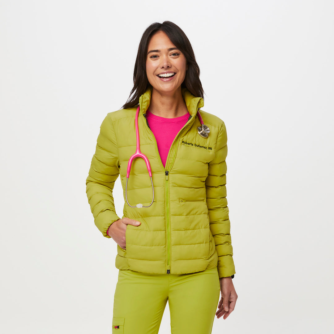 Women’s OnShift Packable Puffer Jacket™ · FIGS